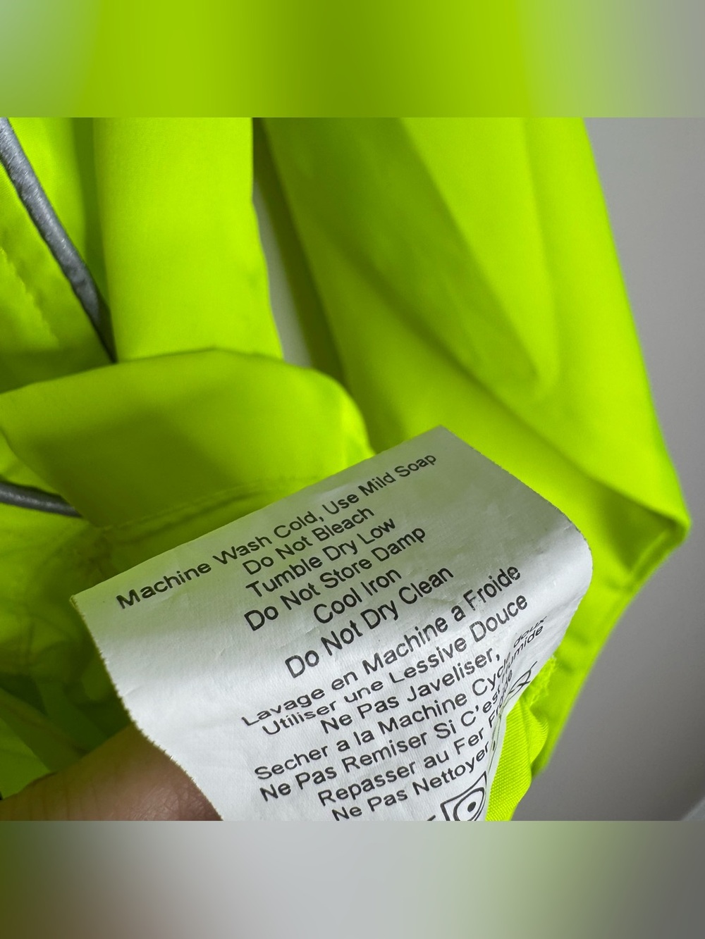 Pearl Izumi Women’s Lightweight Shell Cycling Jacket Medium Bright Green Zip - Picture 8 of 11